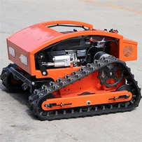 Crawler Mesin Pemotong Rumput Remote Control