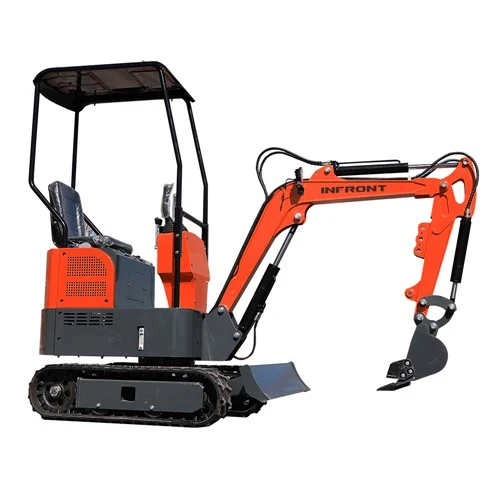 Yfe12 track mini excavator